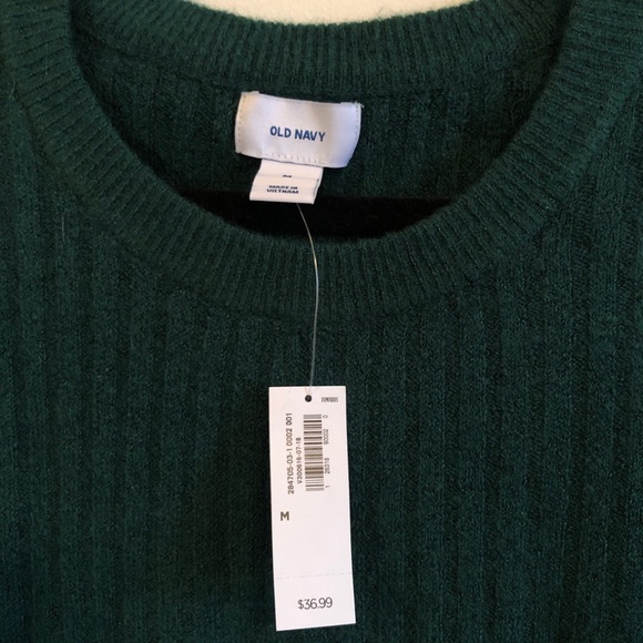 NEW OLD NAVY Dark Green sweater | Medium | - Picture 2 of 3